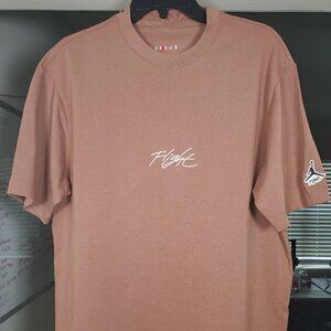 JORDAN FLIGHT BROWN T-SHIRT MEDIUM